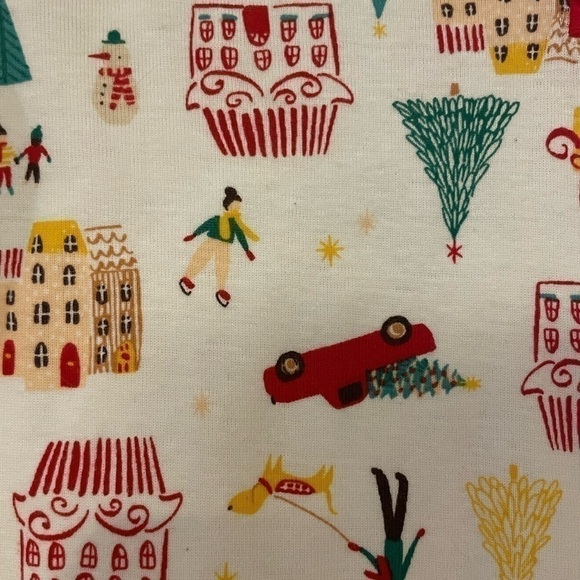 𝅺nwt Lauren Conrad girls, Christmas pajama top size 14 - Picture 3 of 4